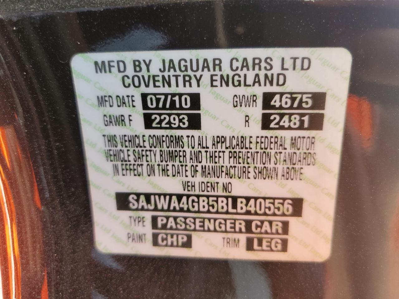 2011 JAGUAR XK-Series