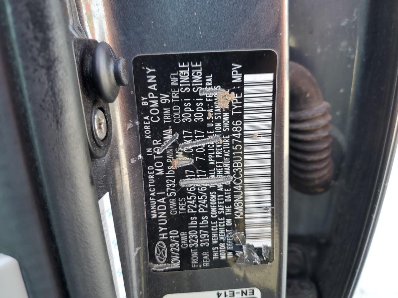 2011 HYUNDAI Veracruz