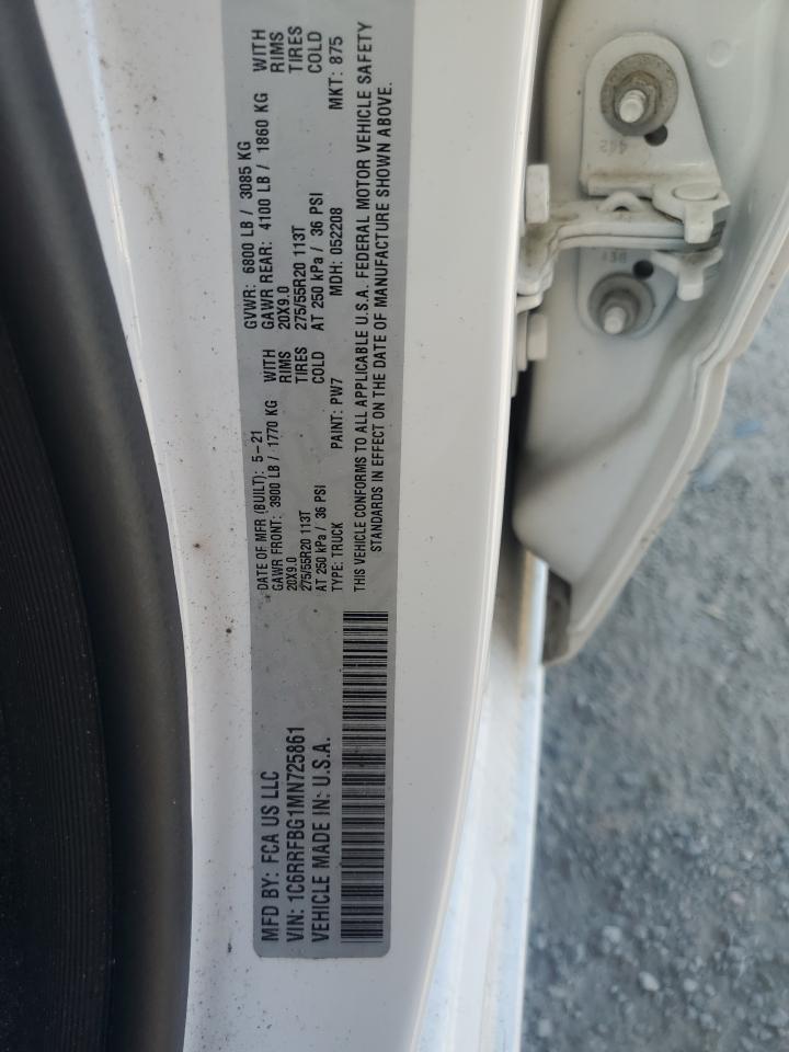 2021 RAM 1500