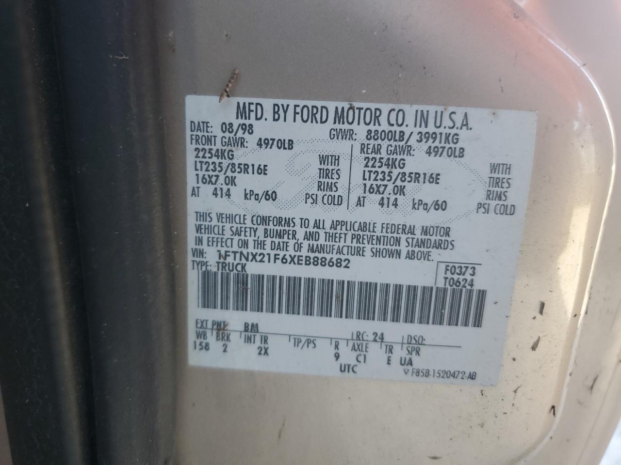 1999 FORD F-250