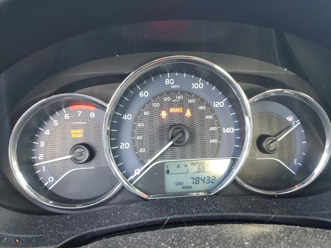 2016 TOYOTA COROLLA