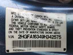 2009 HONDA CIVIC