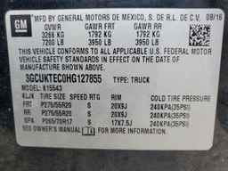 2017 CHEVROLET Silverado