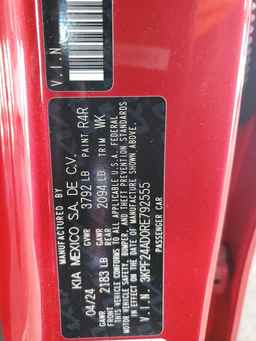 2024 KIA FORTE