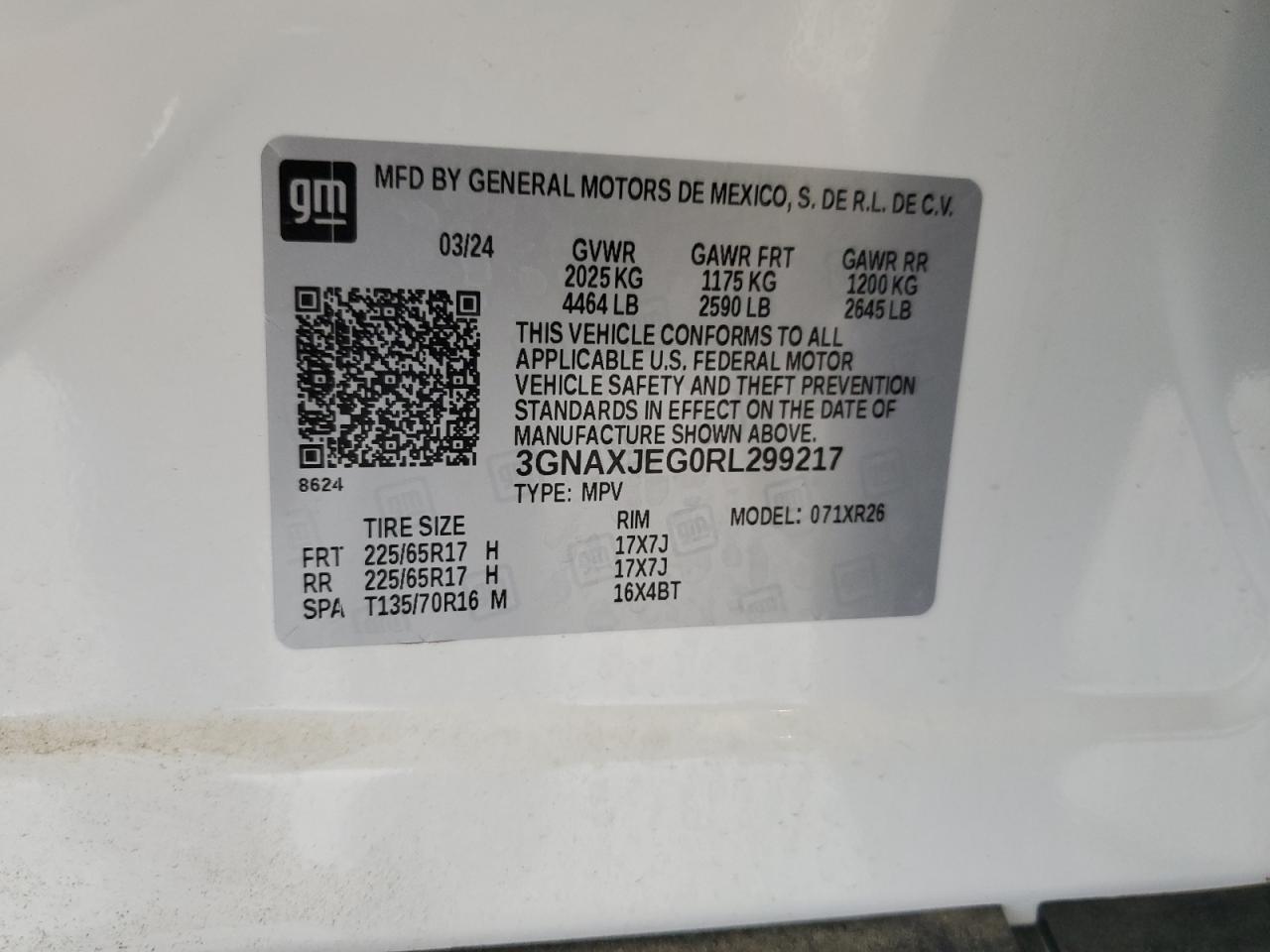 2024 CHEVROLET EQUINOX