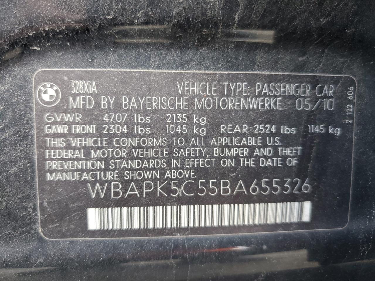 2011 BMW 3 SERIES