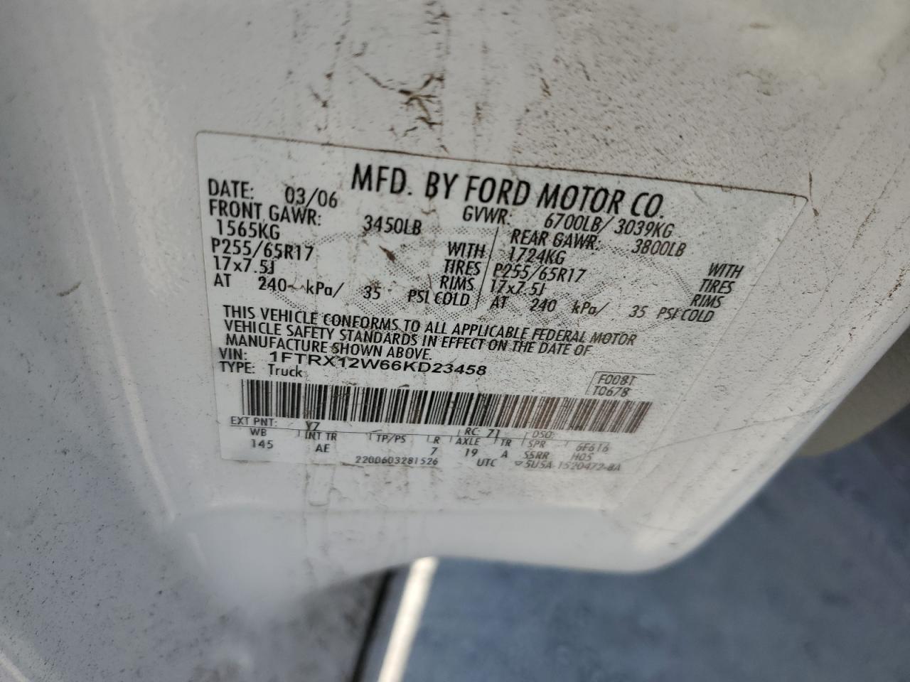 2006 FORD F-150