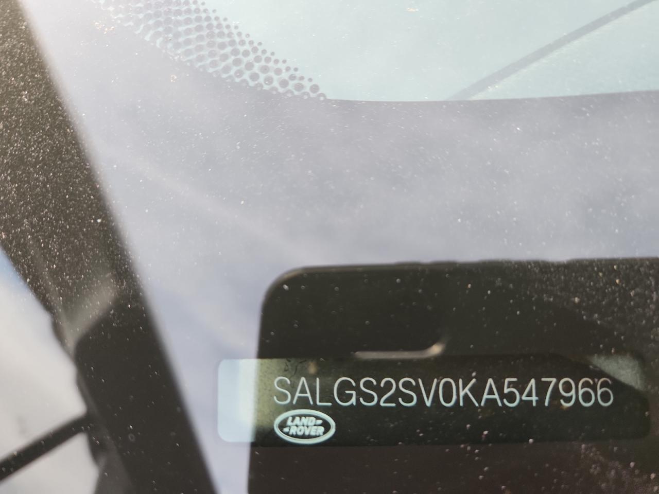 2019 LAND ROVER RANGE ROVER