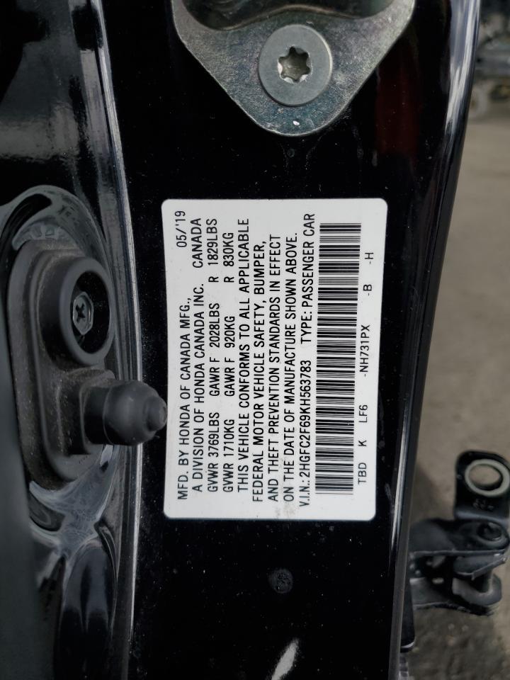 2019 HONDA CIVIC