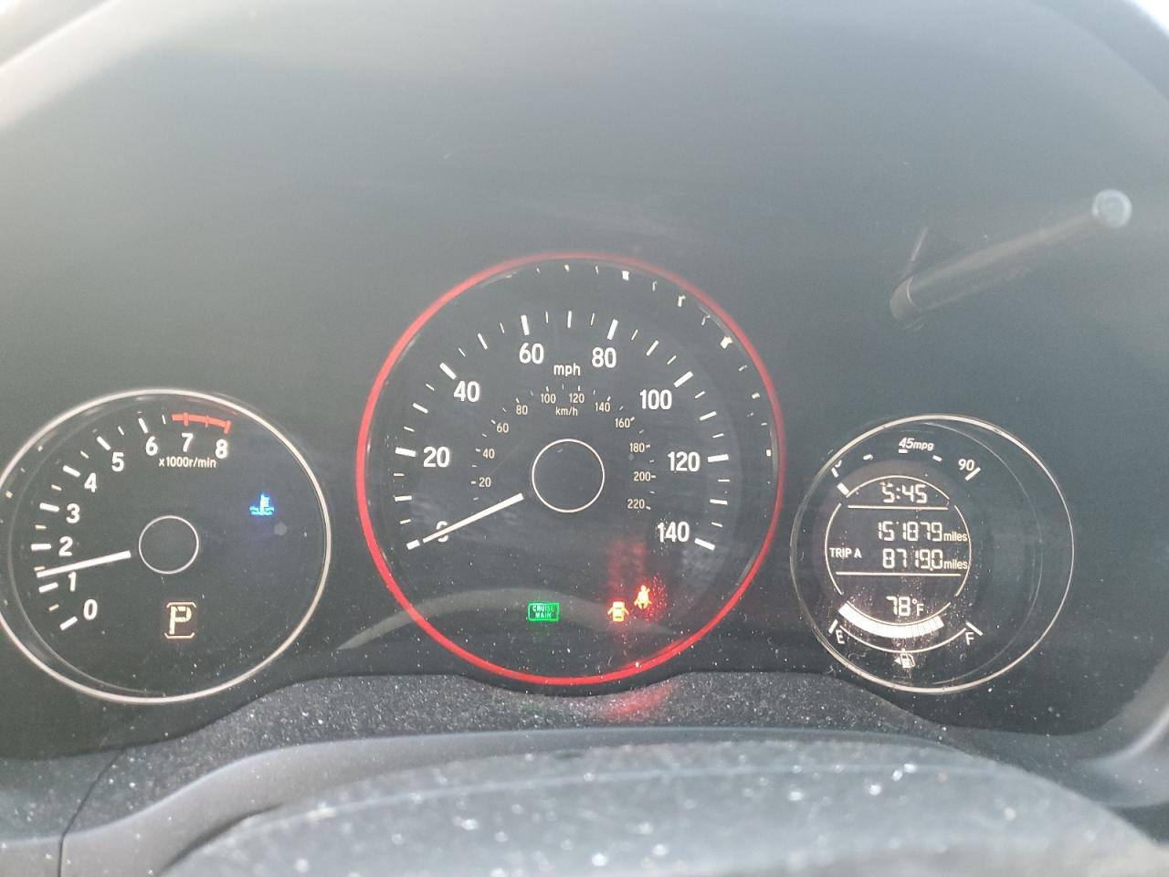 2016 HONDA HR-V