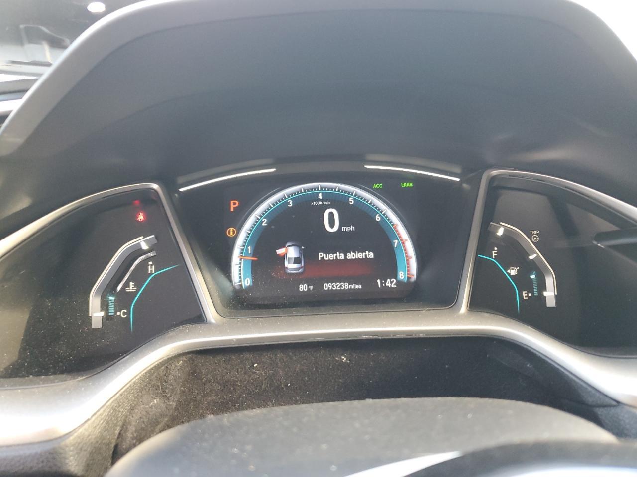 2019 HONDA CIVIC