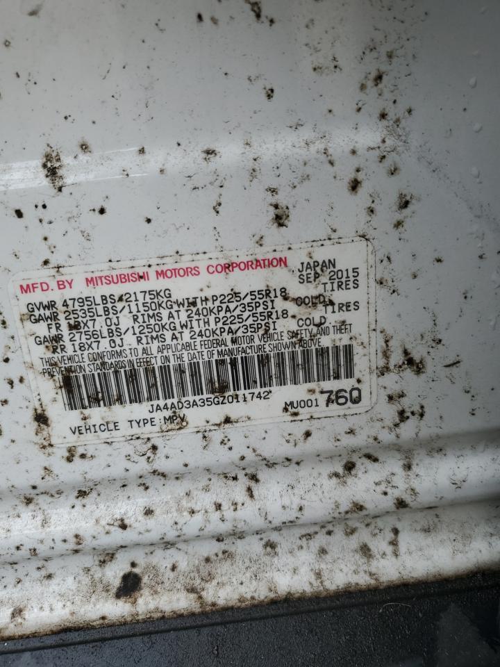 2016 MITSUBISHI outlander