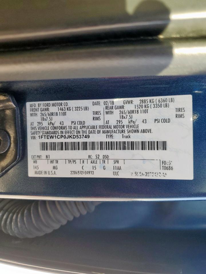 2018 FORD F-150
