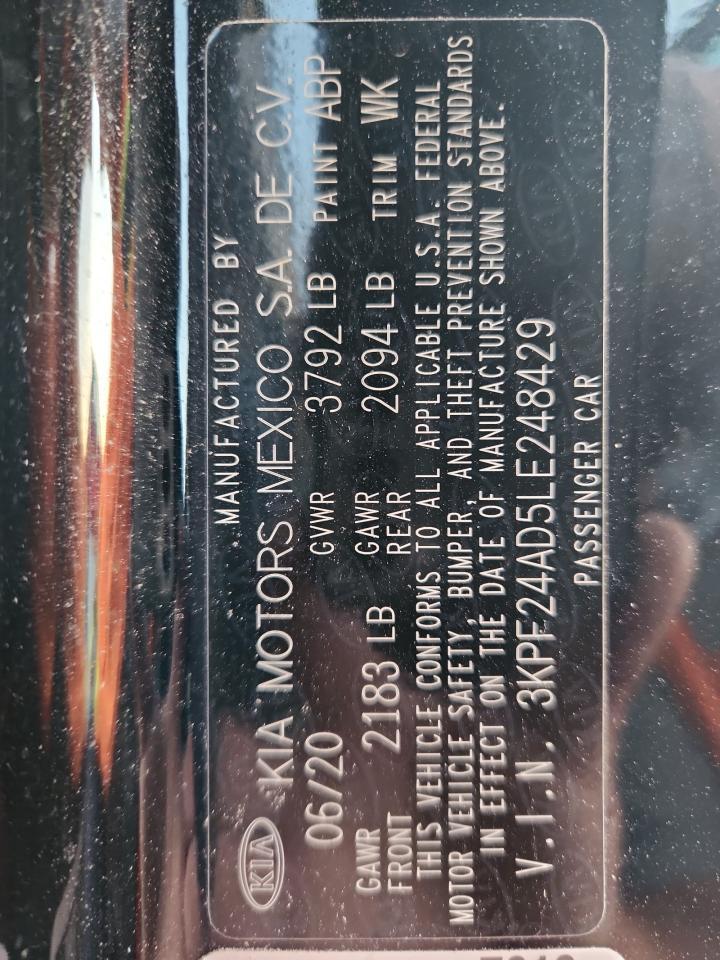 2020 KIA FORTE