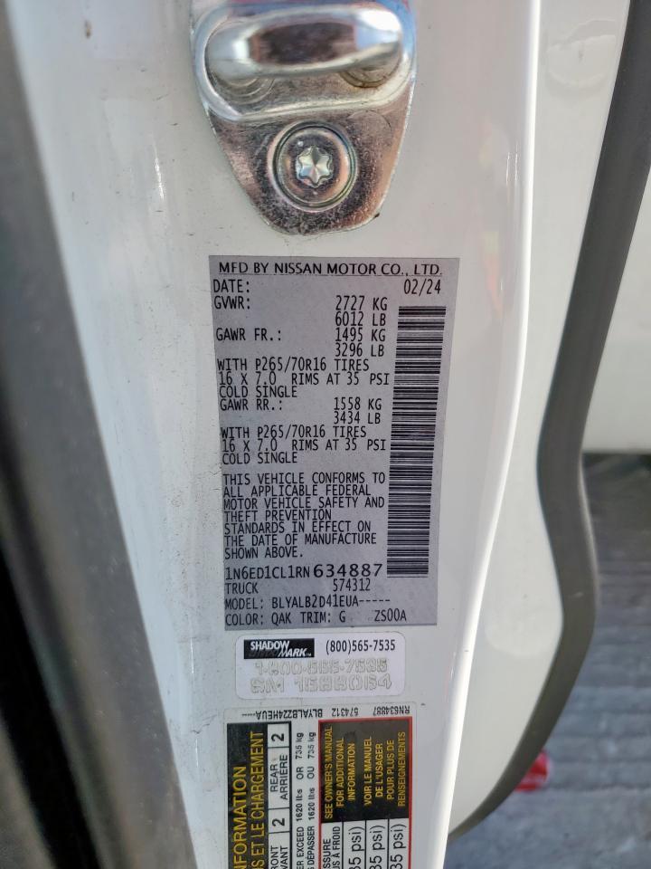 2024 NISSAN Frontier