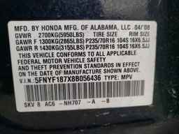 2008 HONDA PILOT