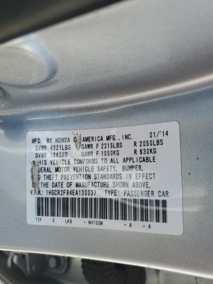 2014 HONDA ACCORD