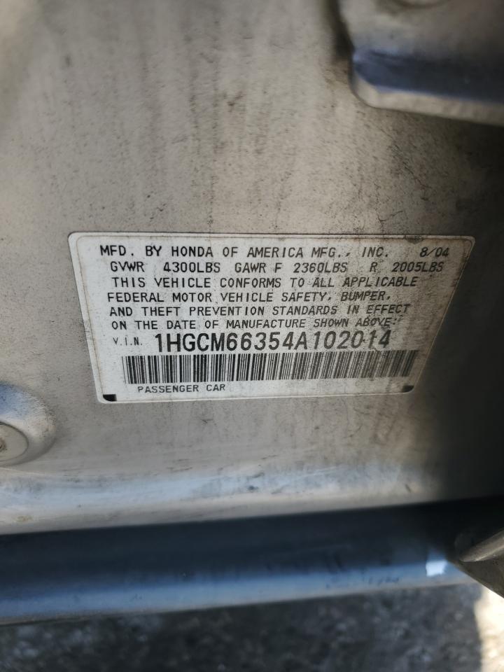 2004 HONDA ACCORD