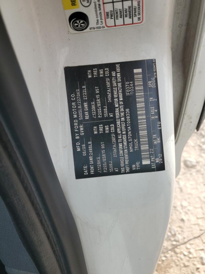 2010 FORD TRANSIT CONNECT