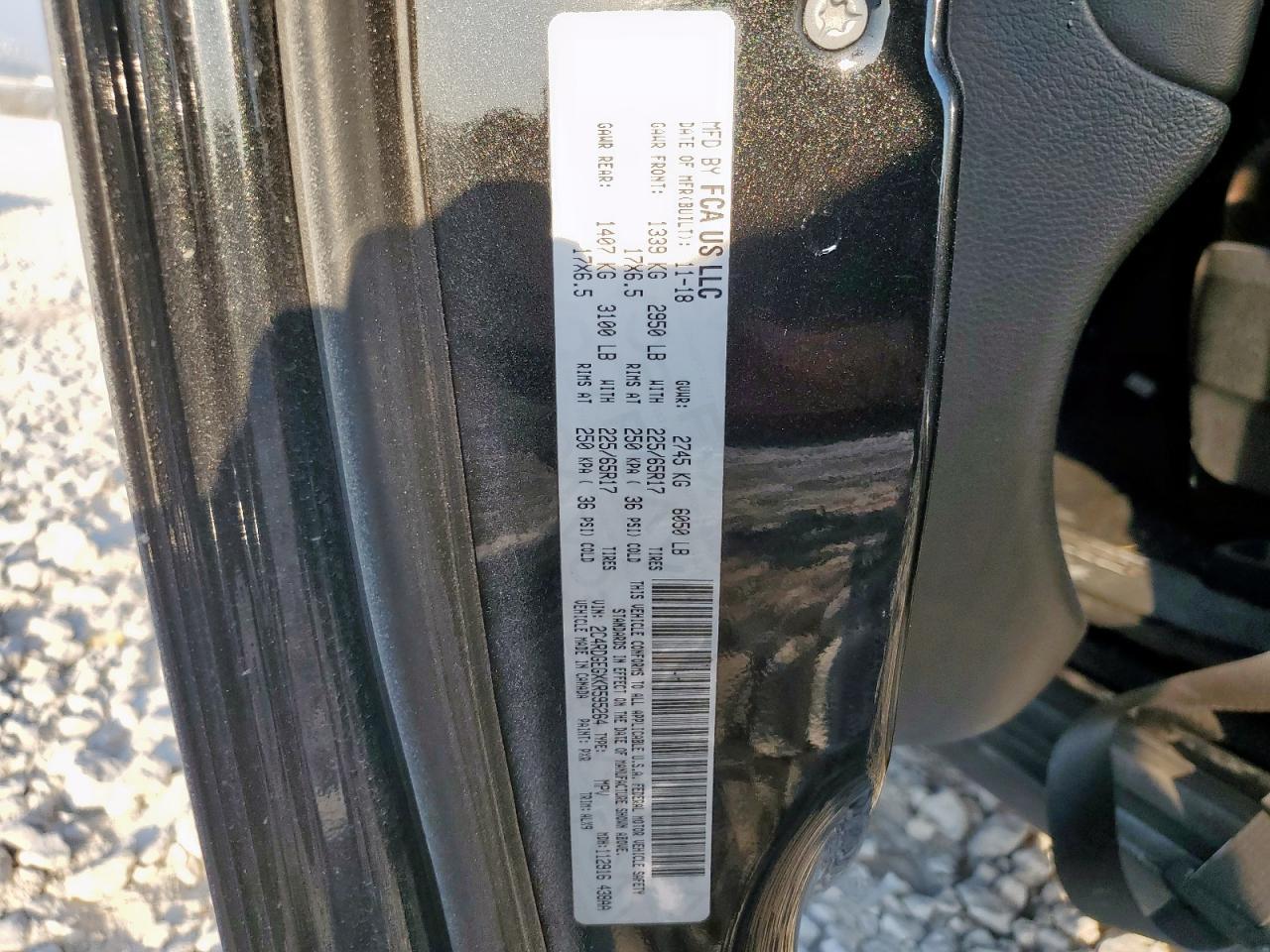 2019 DODGE GRAND CARAVAN