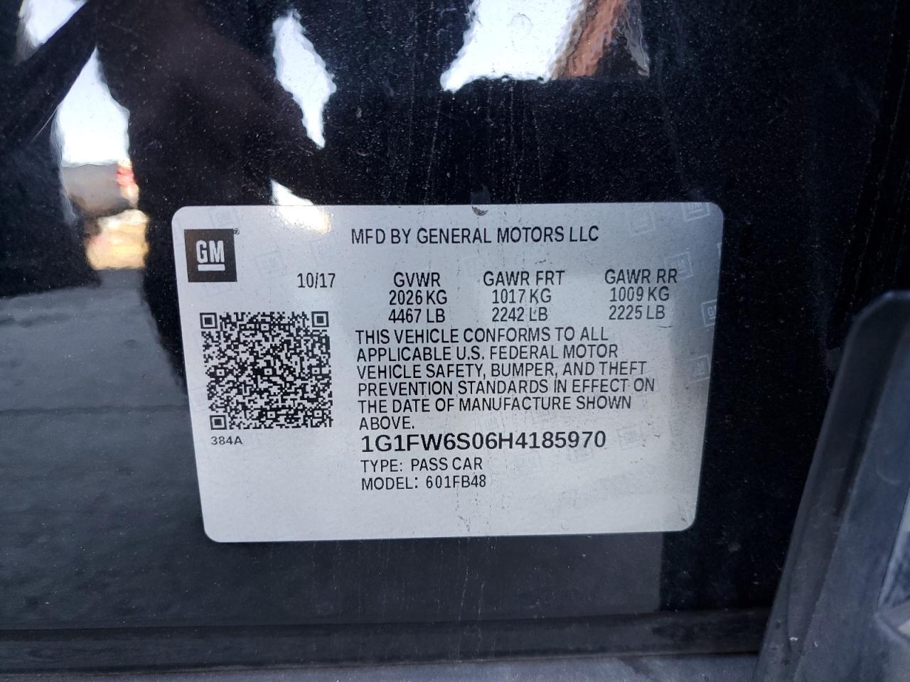 2017 CHEVROLET Bolt EV