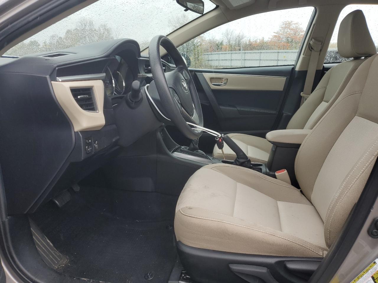 2016 TOYOTA COROLLA