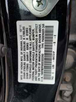 2012 HONDA CIVIC
