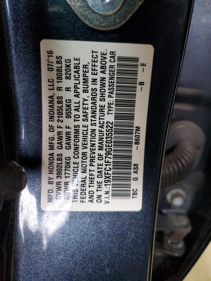 2016 HONDA CIVIC