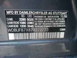 2007 MERCEDES-BENZ E-Class
