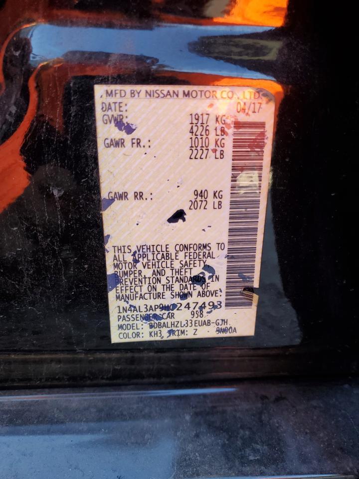 2017 NISSAN ALTIMA