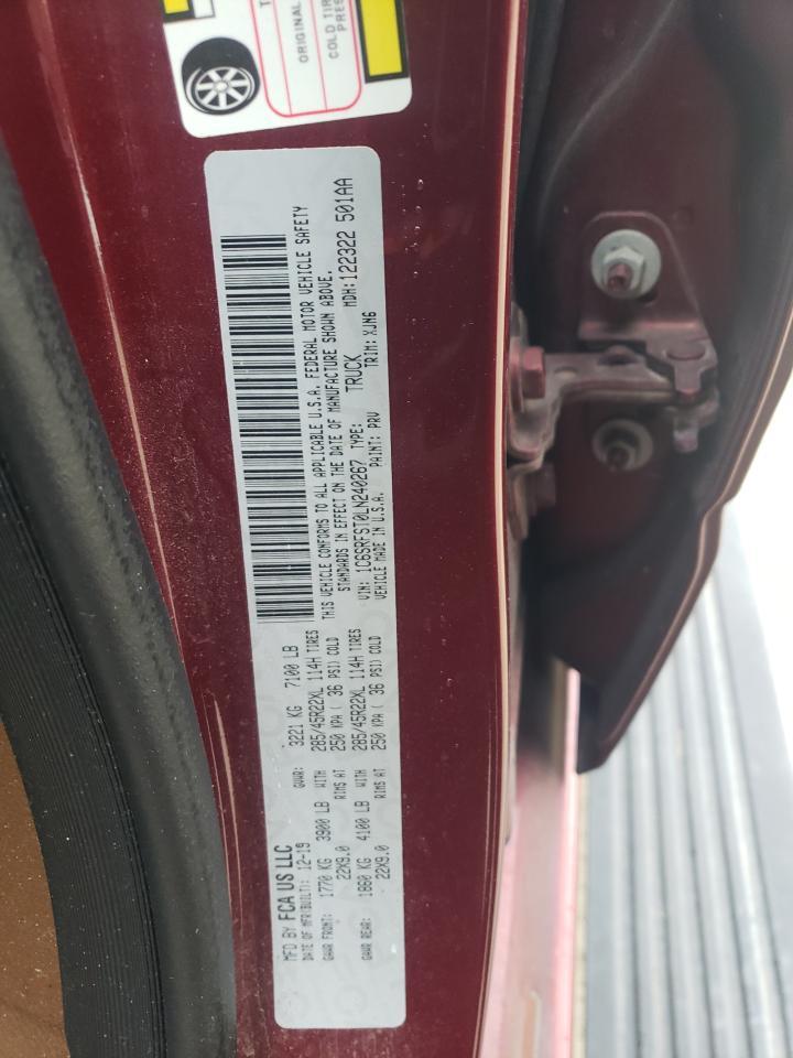 2020 RAM 1500