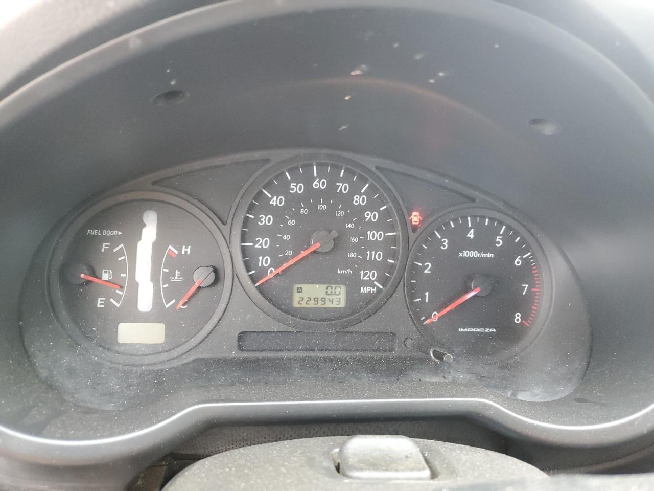 2007 SUBARU IMPREZA
