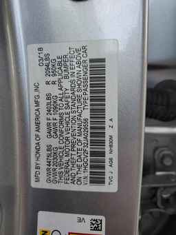 2018 HONDA ACCORD
