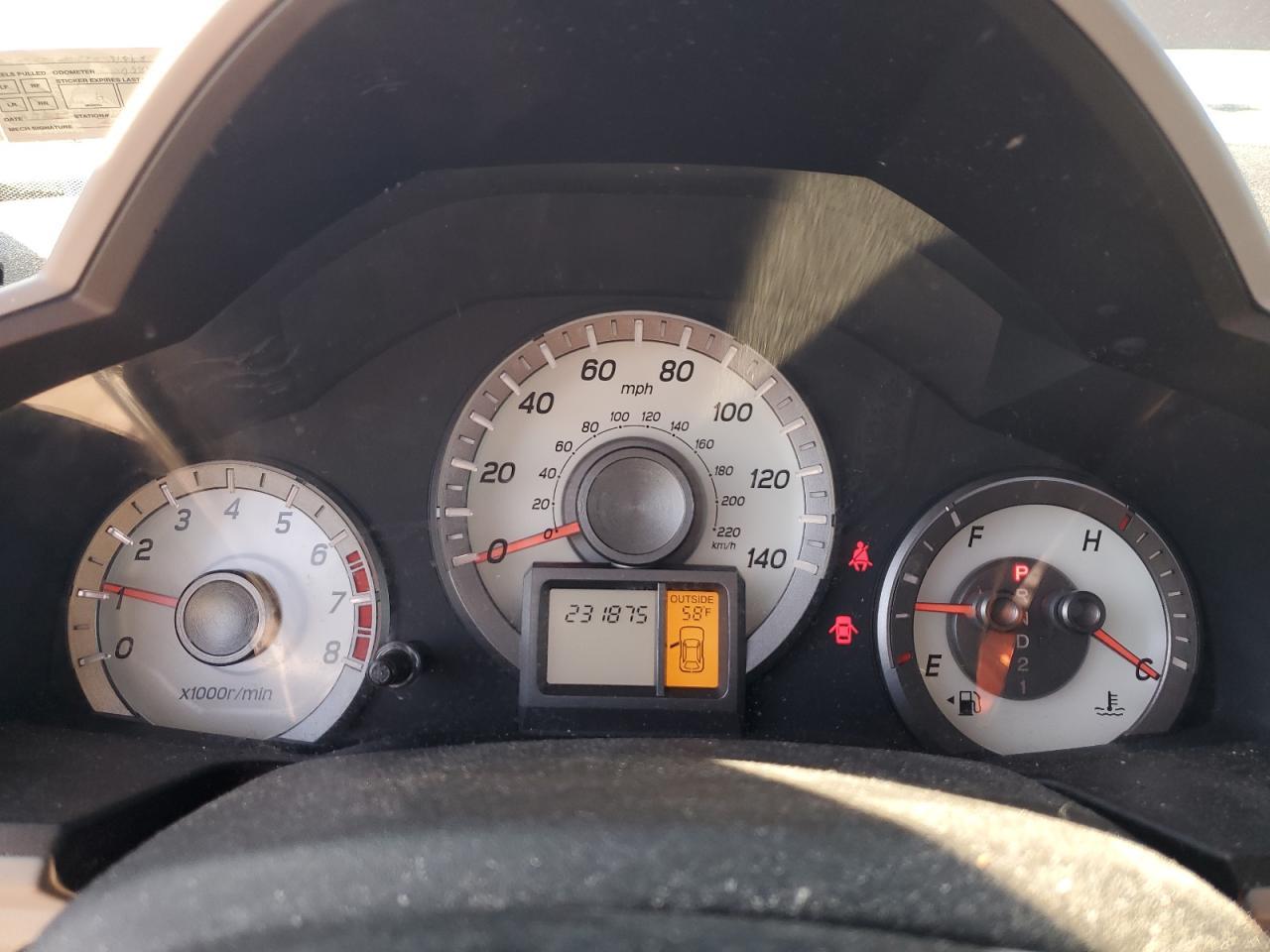 2012 HONDA PILOT