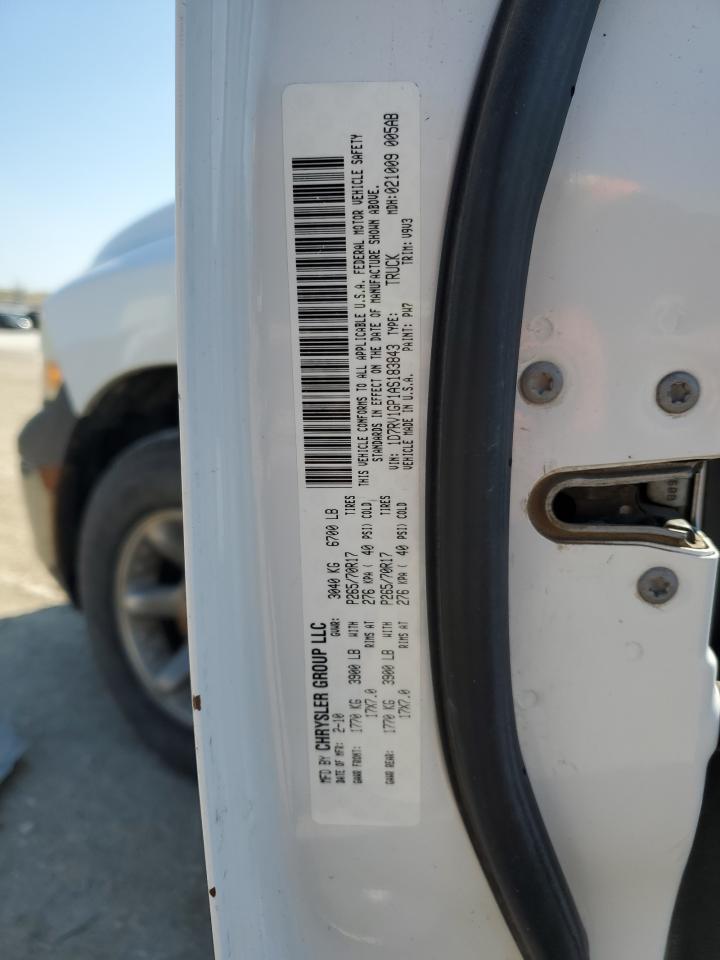 2010 DODGE RAM 1500