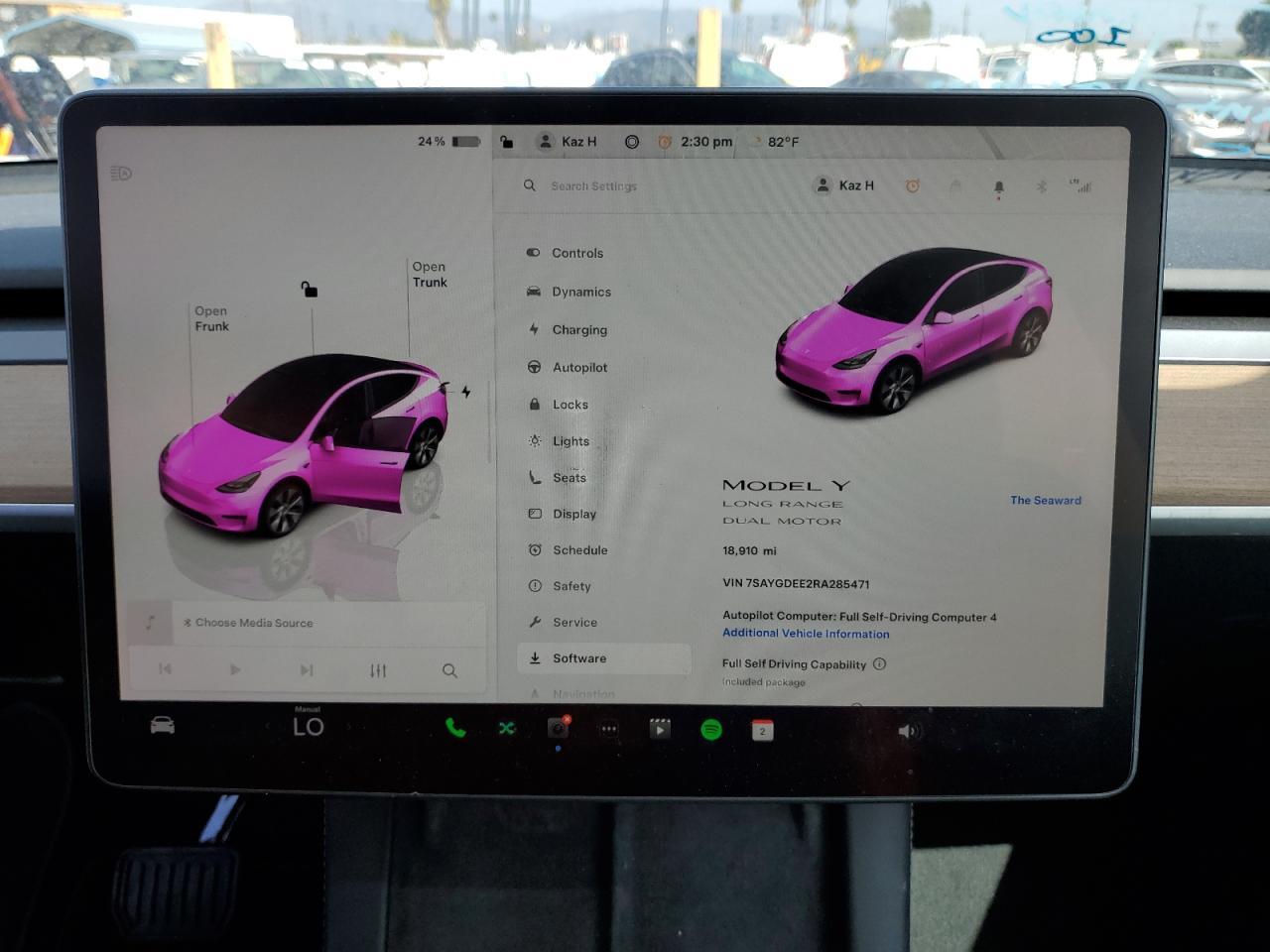 2024 TESLA MODEL Y