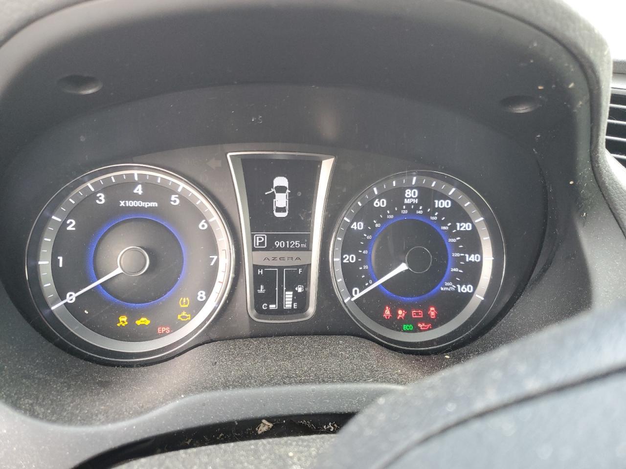 2012 HYUNDAI Azera