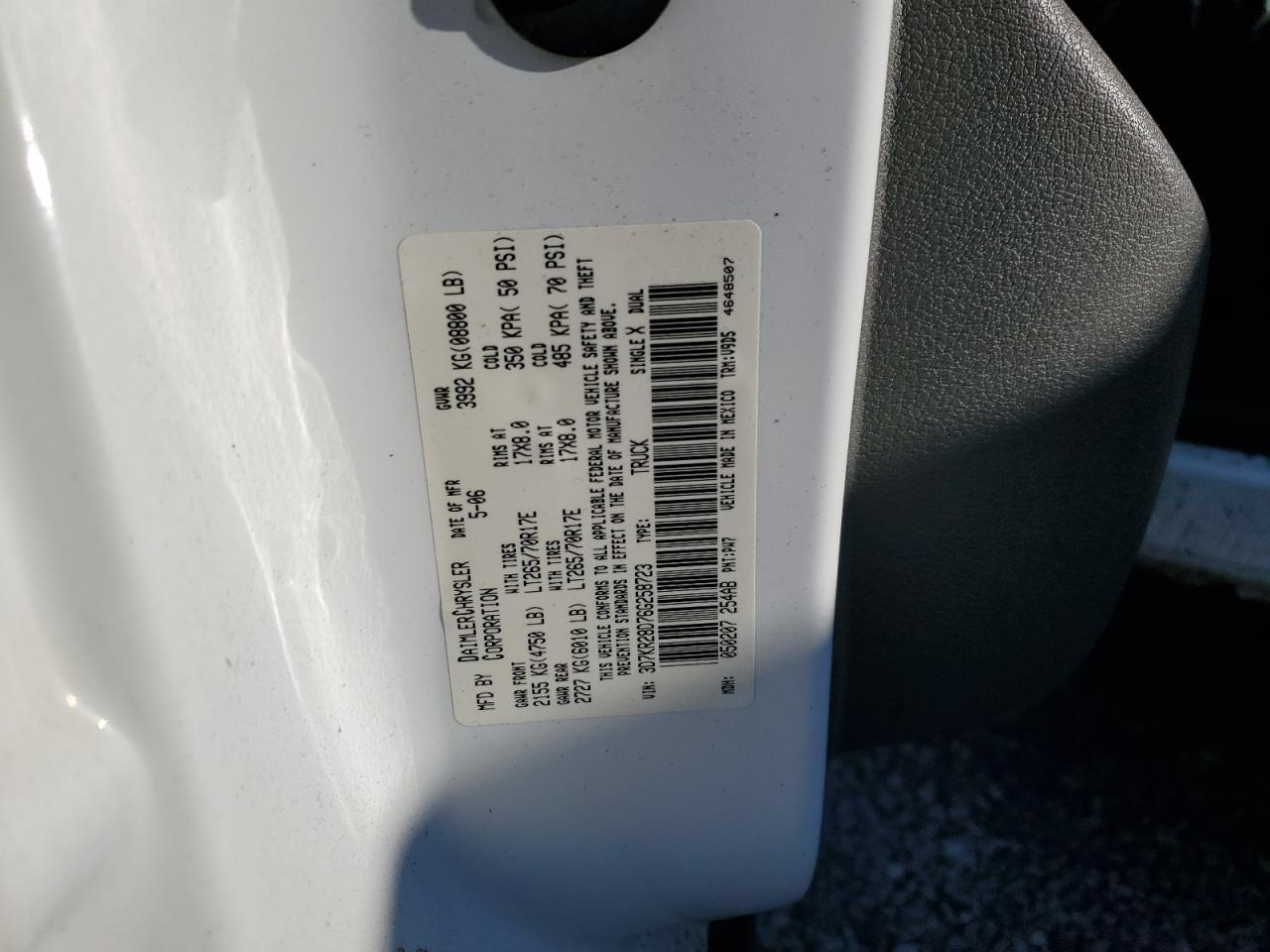 2006 DODGE Ram 2500