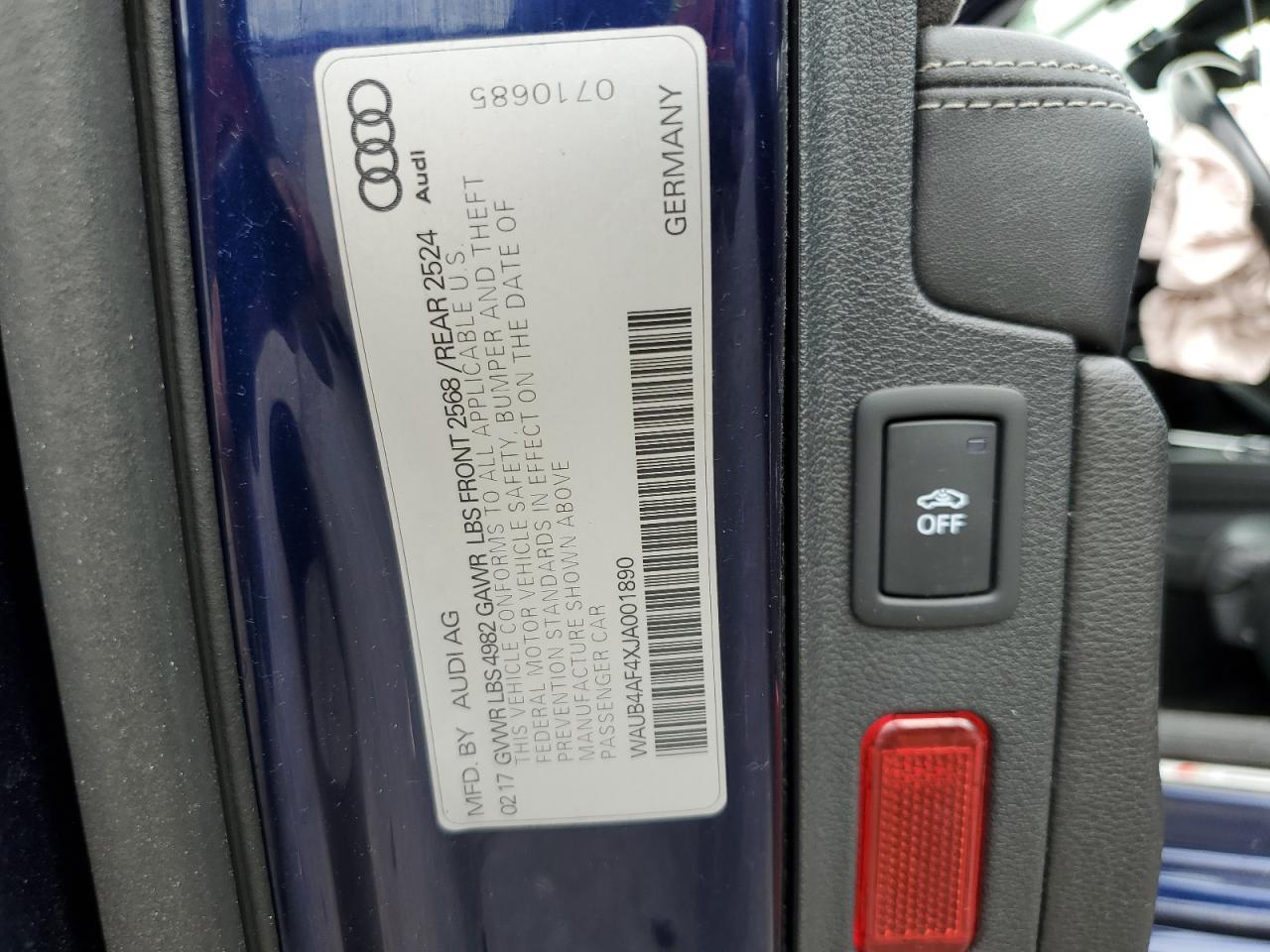 2018 AUDI S4