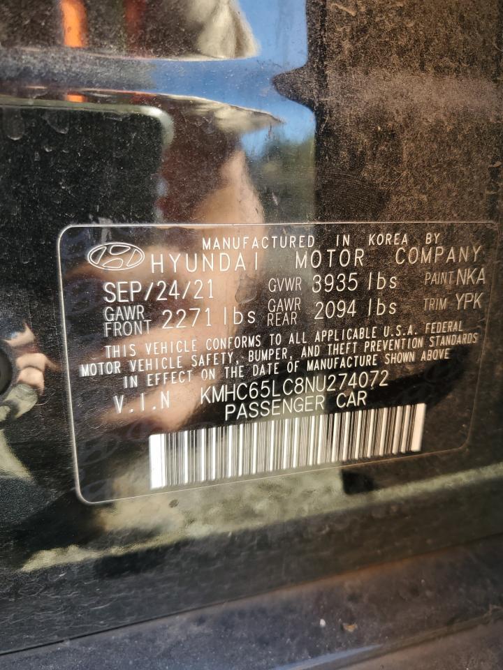 2022 HYUNDAI Ioniq