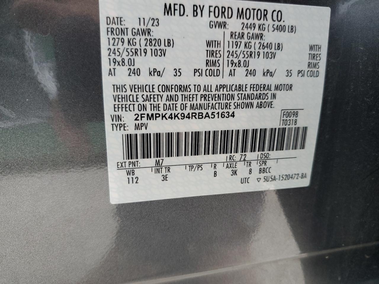 2024 FORD EDGE