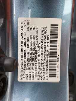 2016 HONDA CR-V