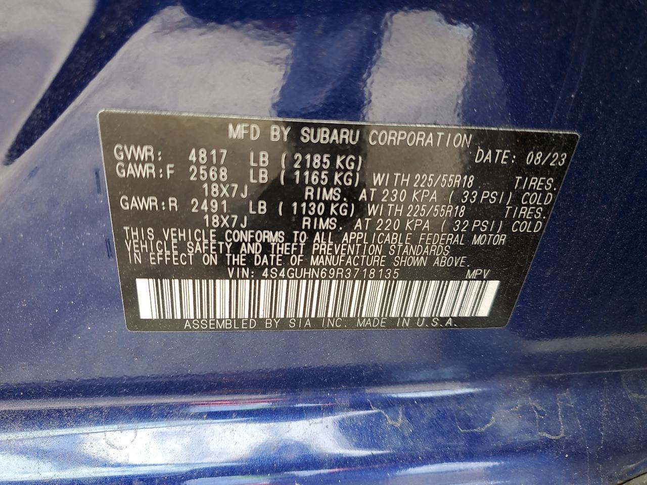 2024 SUBARU Crosstrek