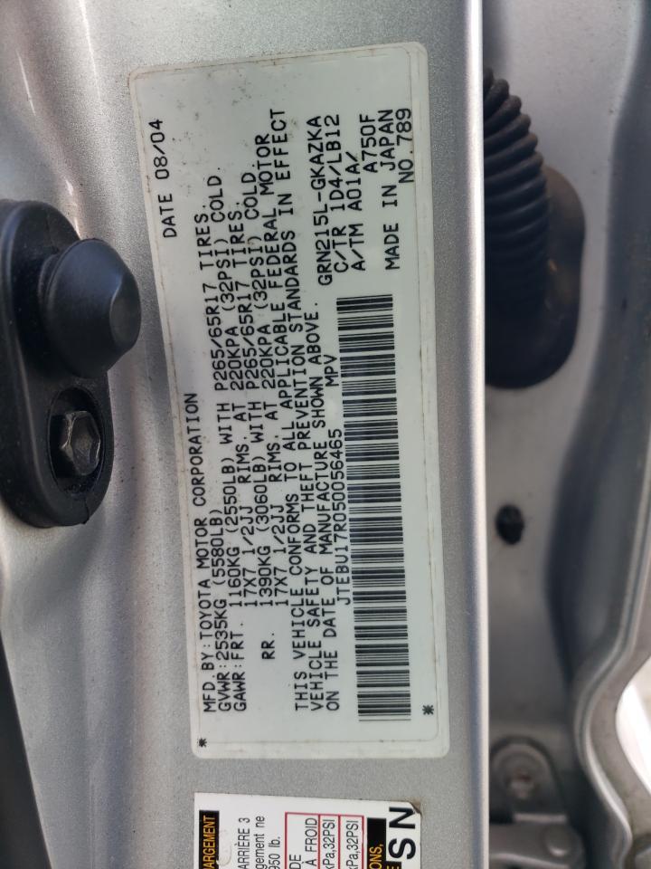 2005 TOYOTA 4Runner