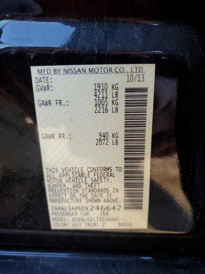2014 NISSAN ALTIMA