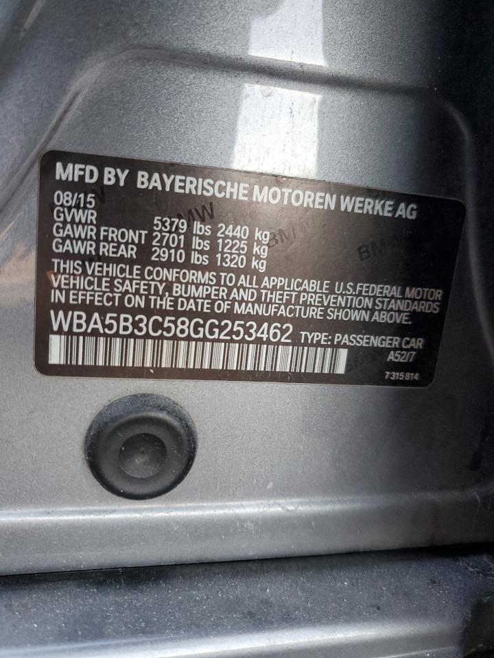 2016 BMW 5 series