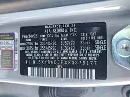 2025 KIA SORENTO