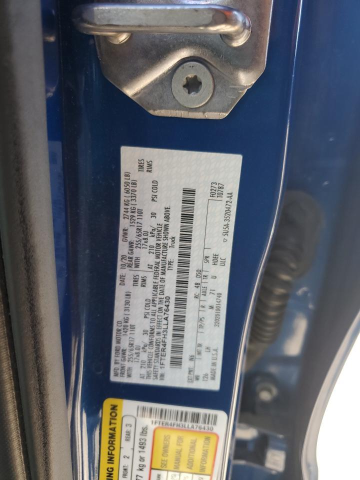 2020 FORD RANGER