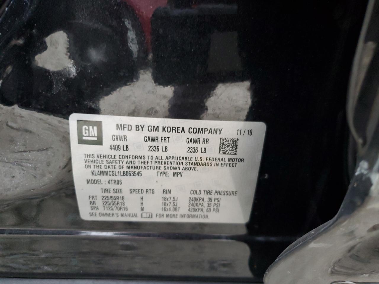 2020 BUICK Encore GX
