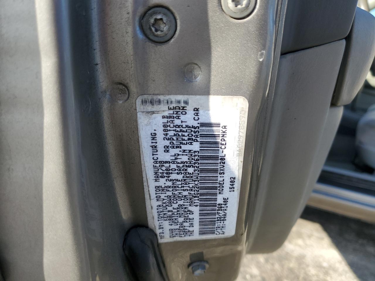1998 TOYOTA CAMRY